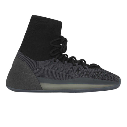 Slate-Onyx - Front - Yeezy Mens Yeezy Knitted High-top High Top Trainers