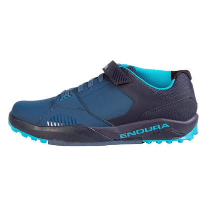 Navy - Back - Endura Mens Mt500 Burner Grip Shoes