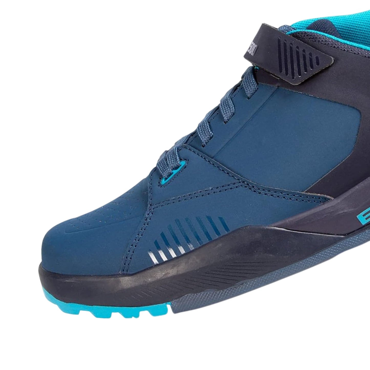 Navy - Side - Endura Mens Mt500 Burner Grip Shoes