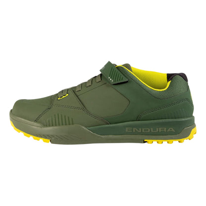 Forest Green - Back - Endura Mens Mt500 Burner Grip Shoes