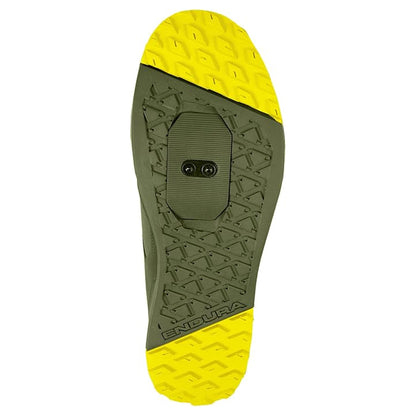 Forest Green - Side - Endura Mens Mt500 Burner Grip Shoes