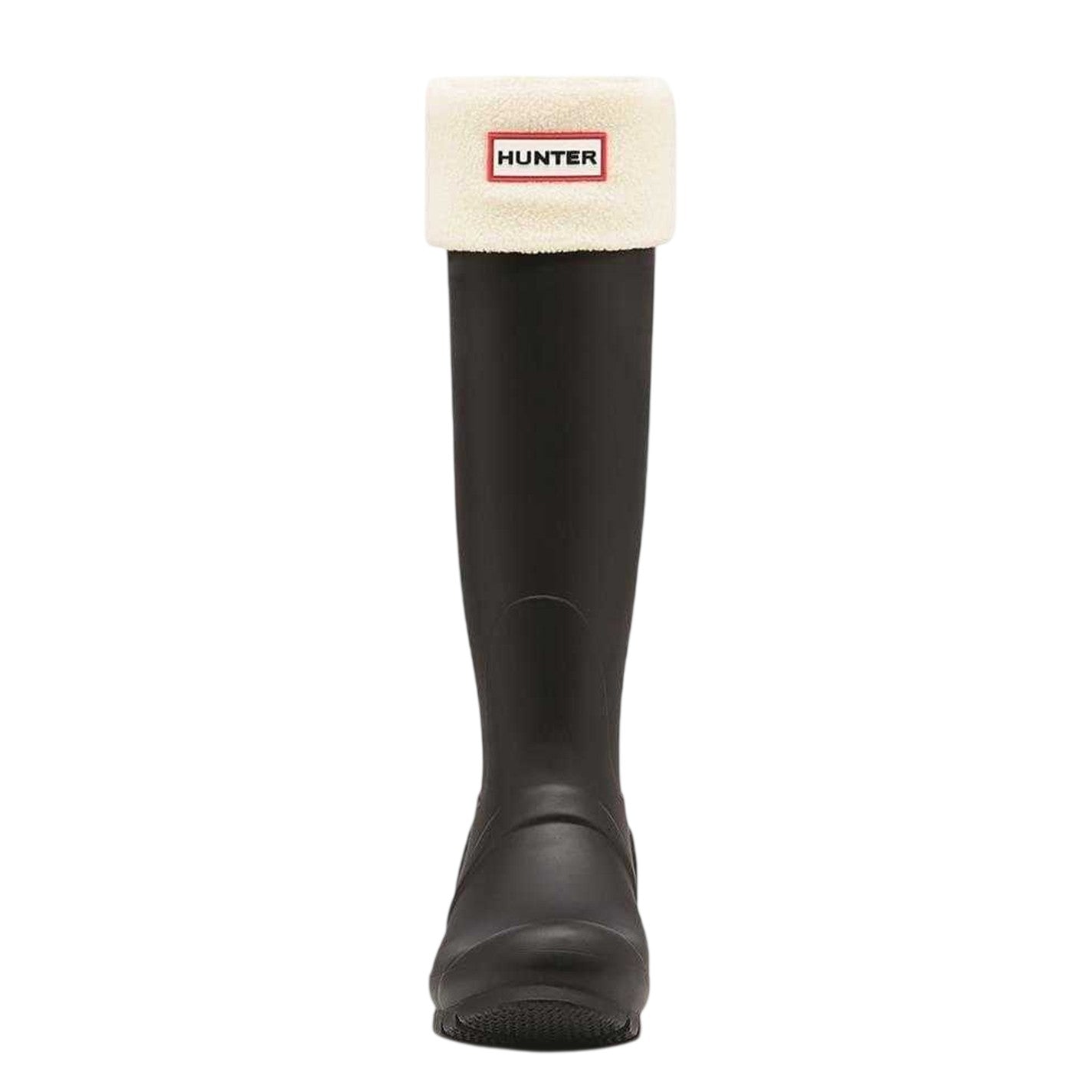 Black - Close up - Hunter Womens-Ladies Wellington Boot Socks