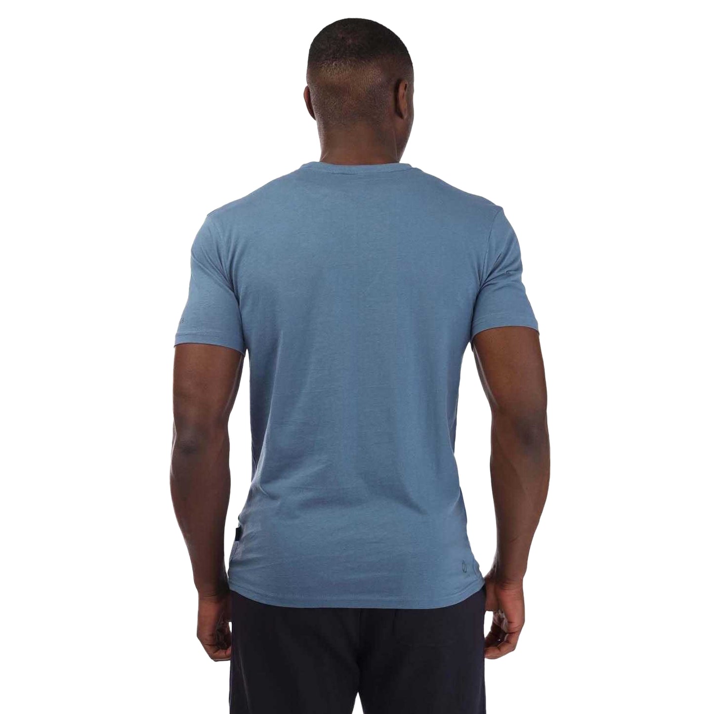Blue - Back - Dare 2B Mens Relic Graphic Cotton Casual T-Shirt