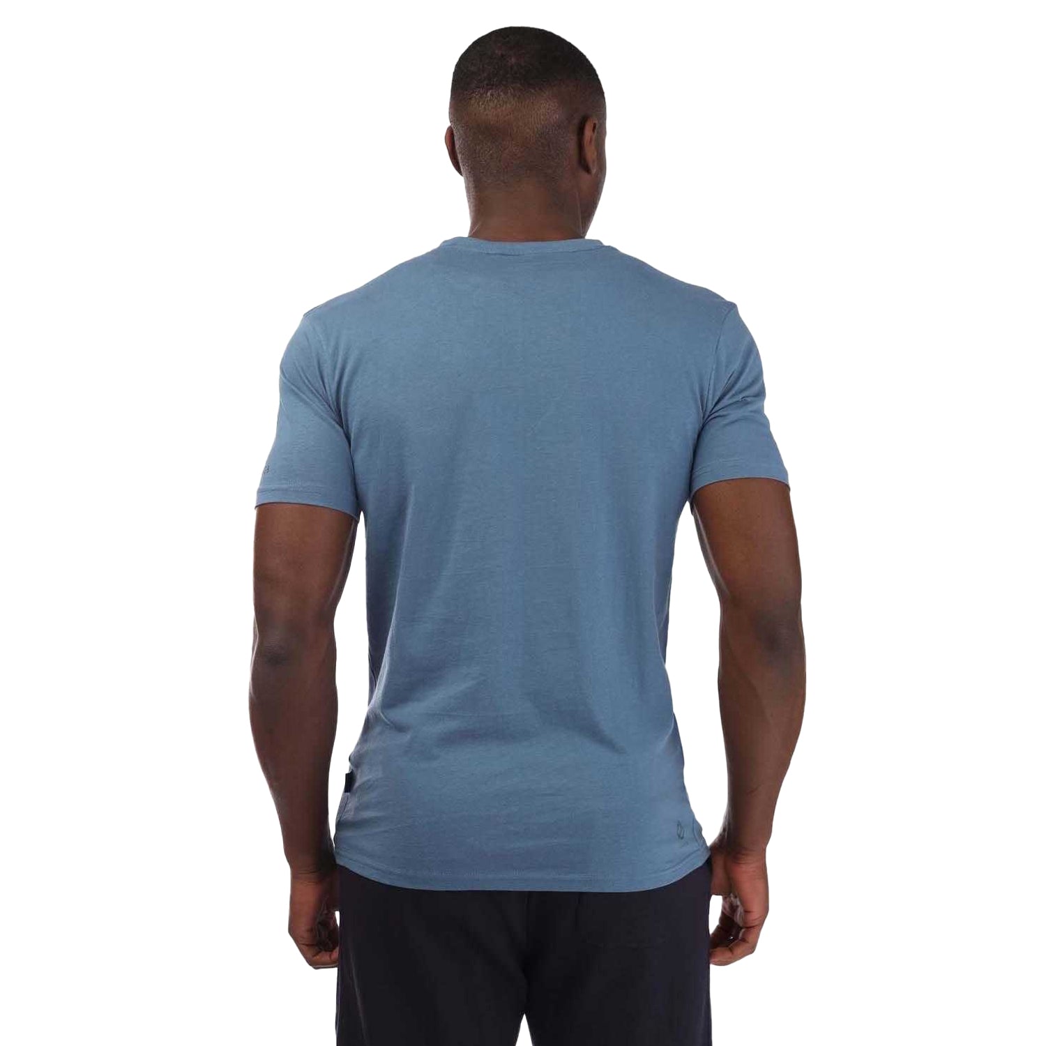Blue - Back - Dare 2B Mens Relic Graphic Cotton Casual T-Shirt
