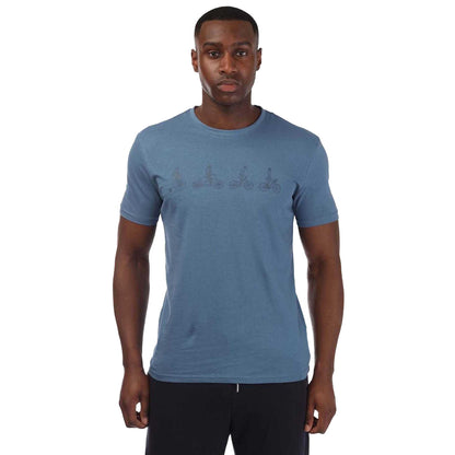 Blue - Front - Dare 2B Mens Relic Graphic Cotton Casual T-Shirt