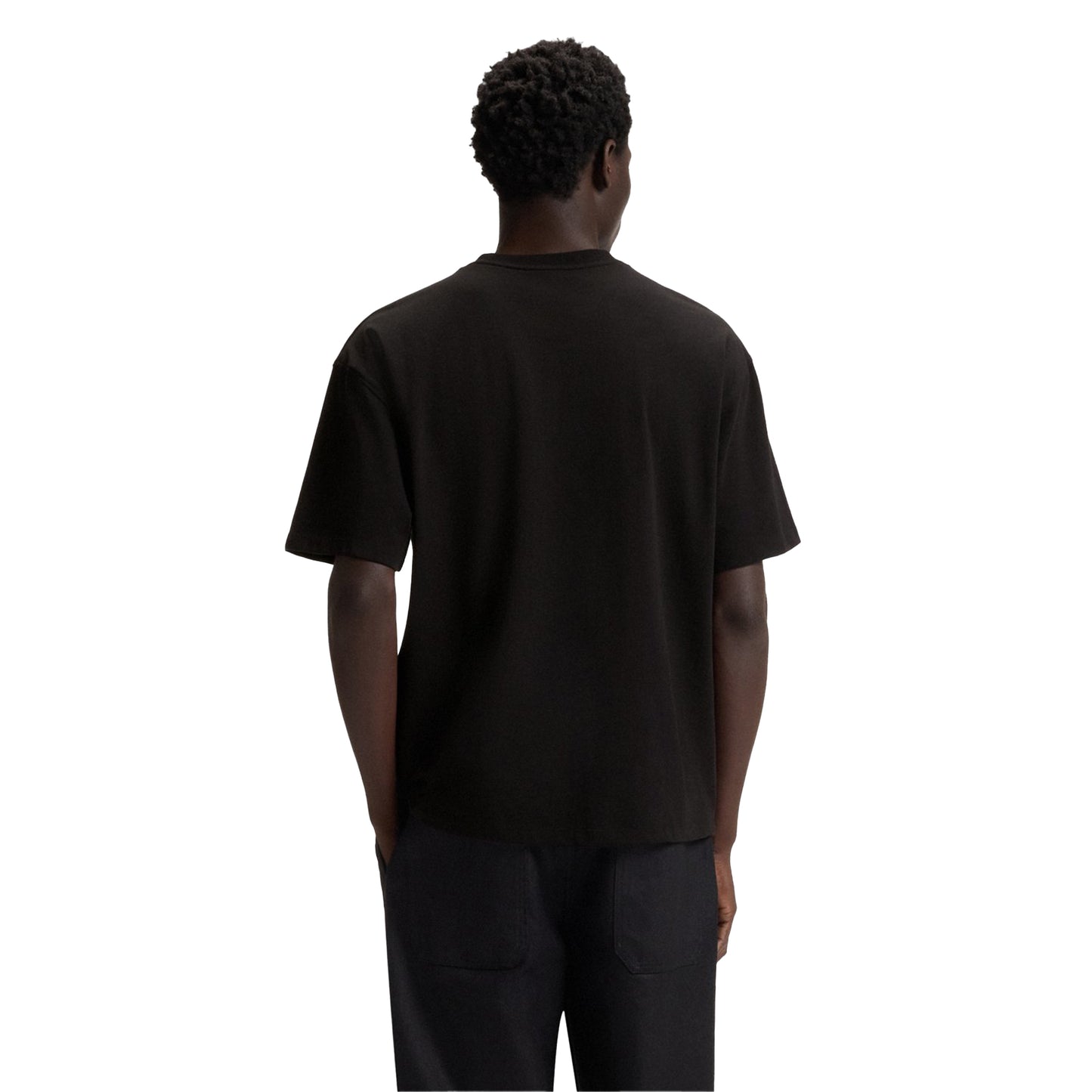 Black - Lifestyle - Hugo Mens Digraph Polo Shirt