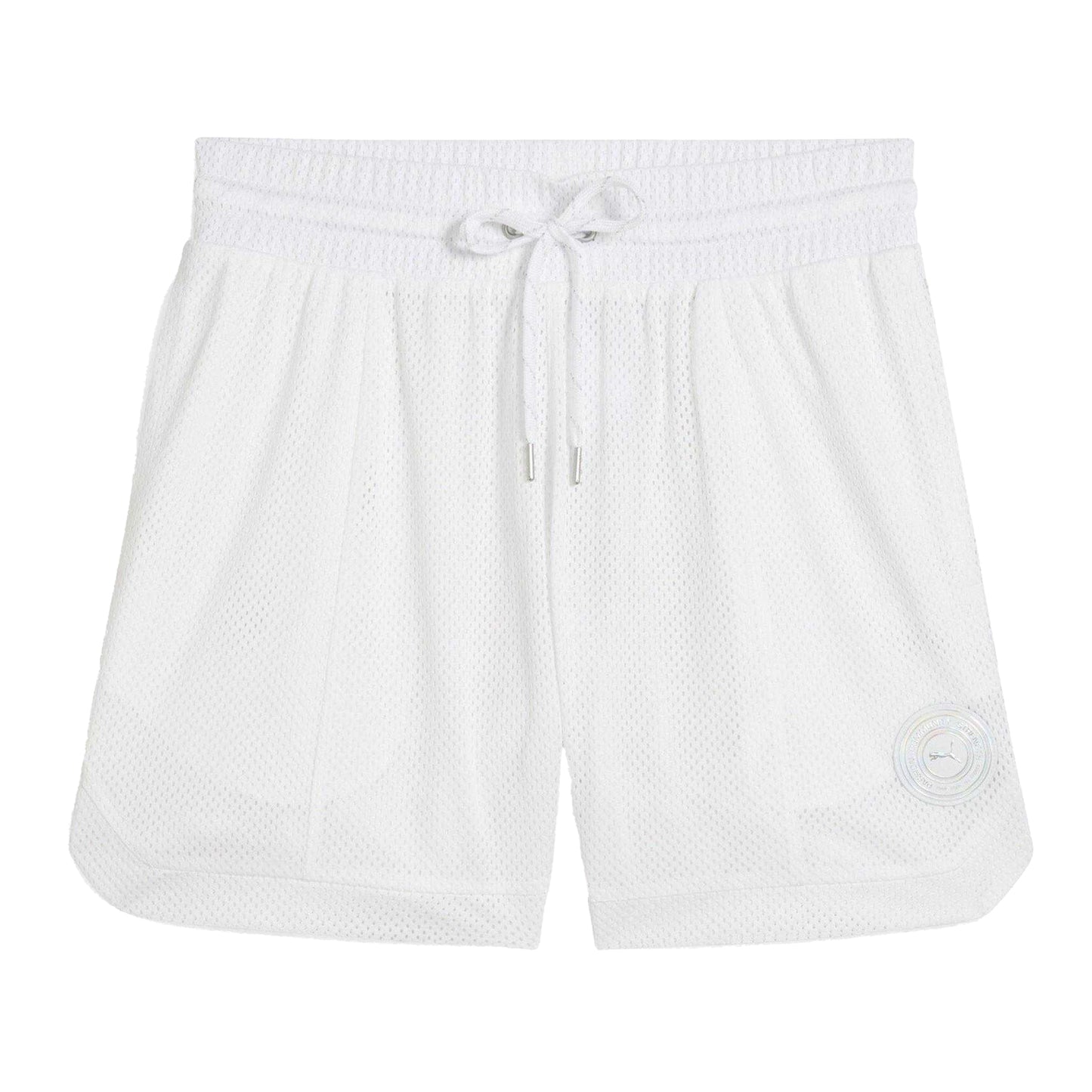 Puma White - Front - Puma Womens-Ladies Jersey Sweat Shorts