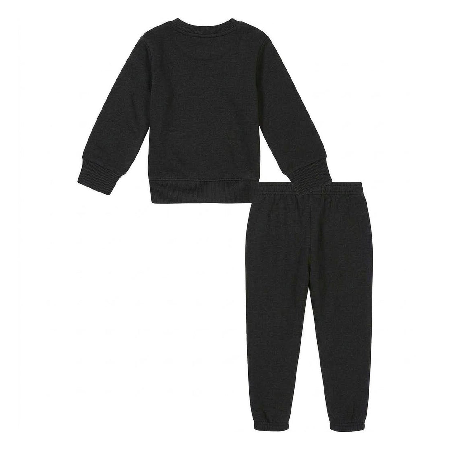 Black-White - Back - Under Armour Baby Boys Big Logo Sweatshirt & Jogging Bottoms Set