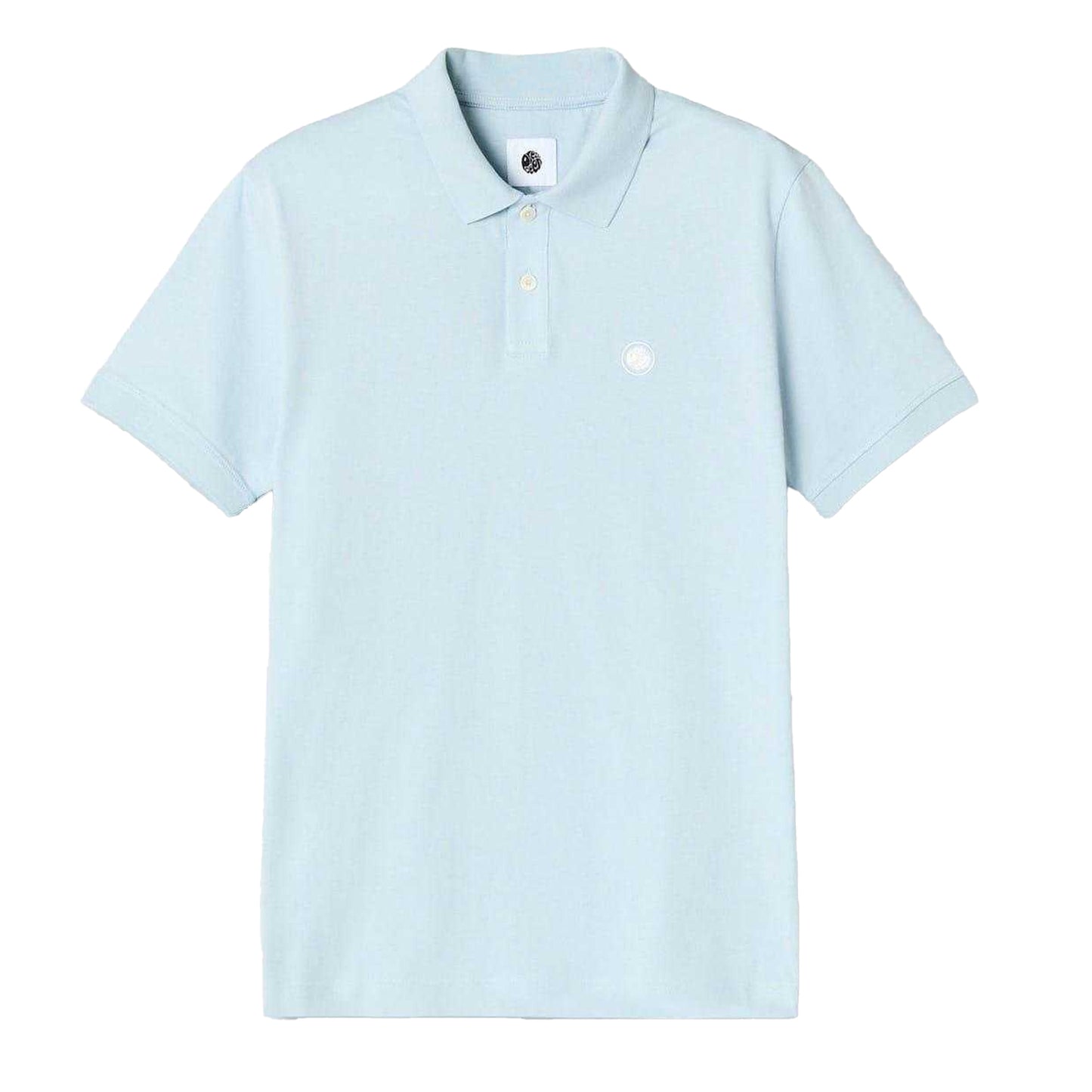 Sky Blue - Front - Pretty Green Mens Regular Short-Sleeved Polo Shirt