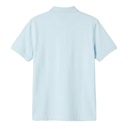Sky Blue - Back - Pretty Green Mens Regular Short-Sleeved Polo Shirt