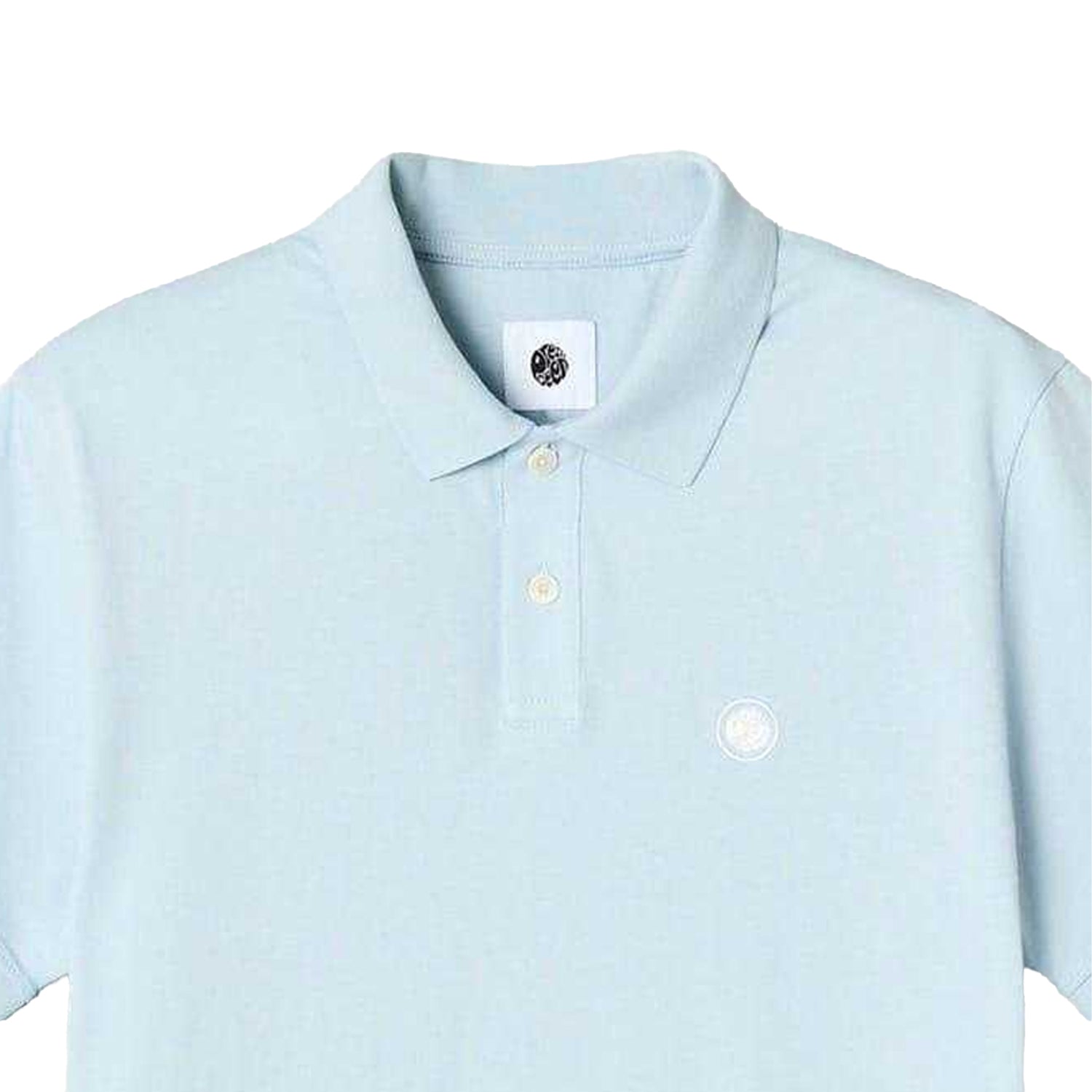 Sky Blue - Side - Pretty Green Mens Regular Short-Sleeved Polo Shirt