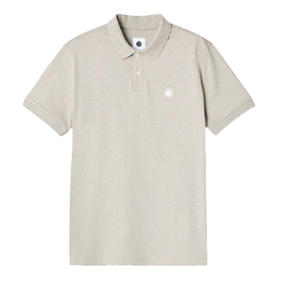 Smoke Grey - Front - Pretty Green Mens Regular Short-Sleeved Polo Shirt