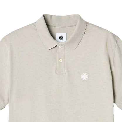 Smoke Grey - Side - Pretty Green Mens Regular Short-Sleeved Polo Shirt