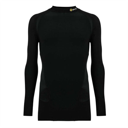 Black - Front - Skins Mens G400 Plain Performance Long-Sleeved Top
