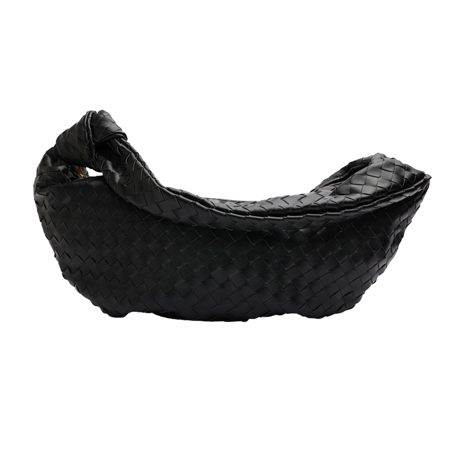 Black - Back - Where's That From Womens-Ladies Knotted Shoulder Bag
