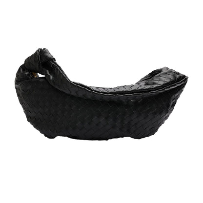 Black - Back - Where's That From Womens-Ladies Knotted Shoulder Bag