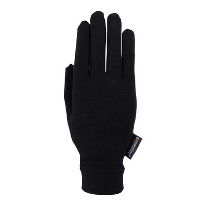 Black - Front - Extremities Touch Screen Merino Wool Gloves