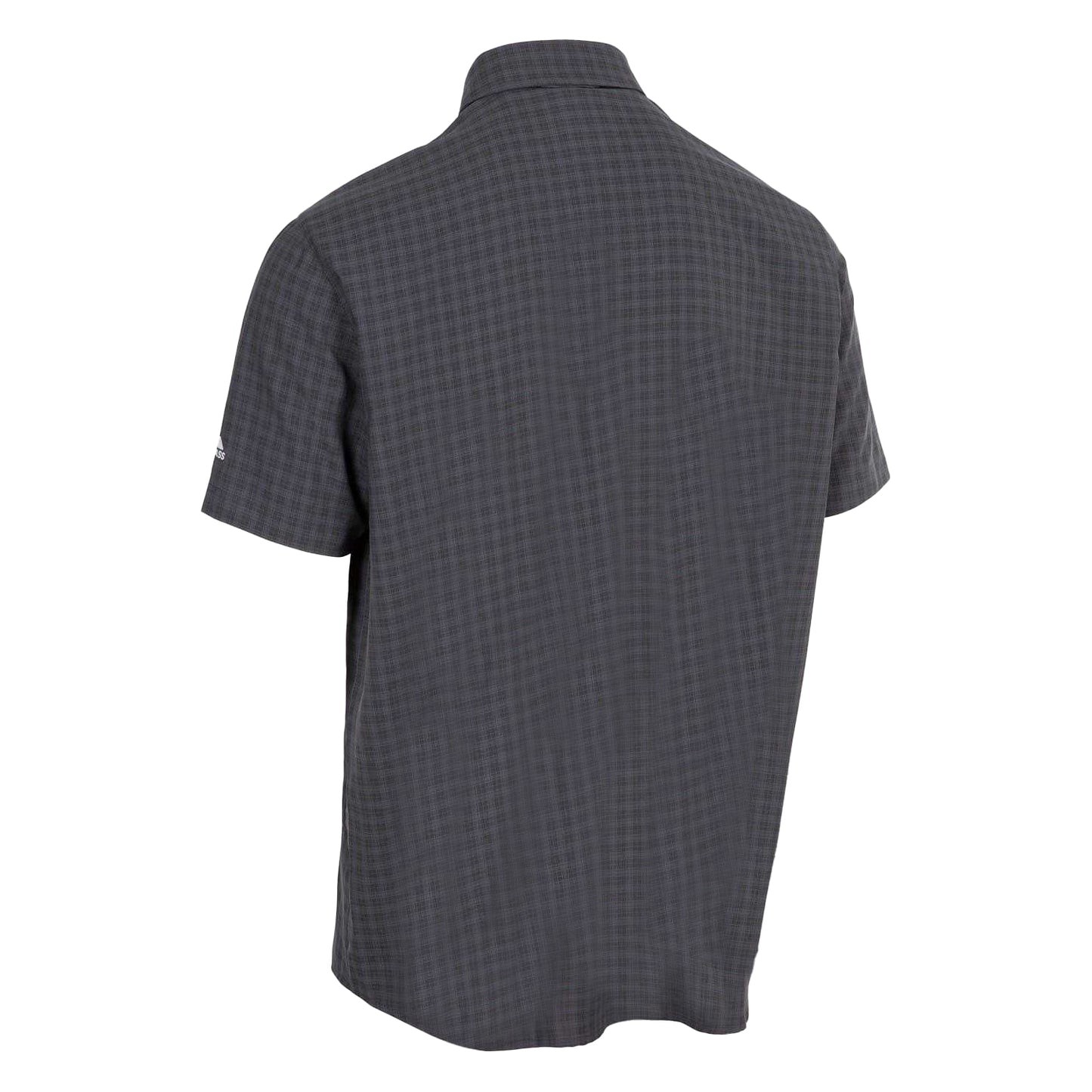 Dark Grey - Back - Trespass Mens Gilcrux Short-Sleeved Shirt