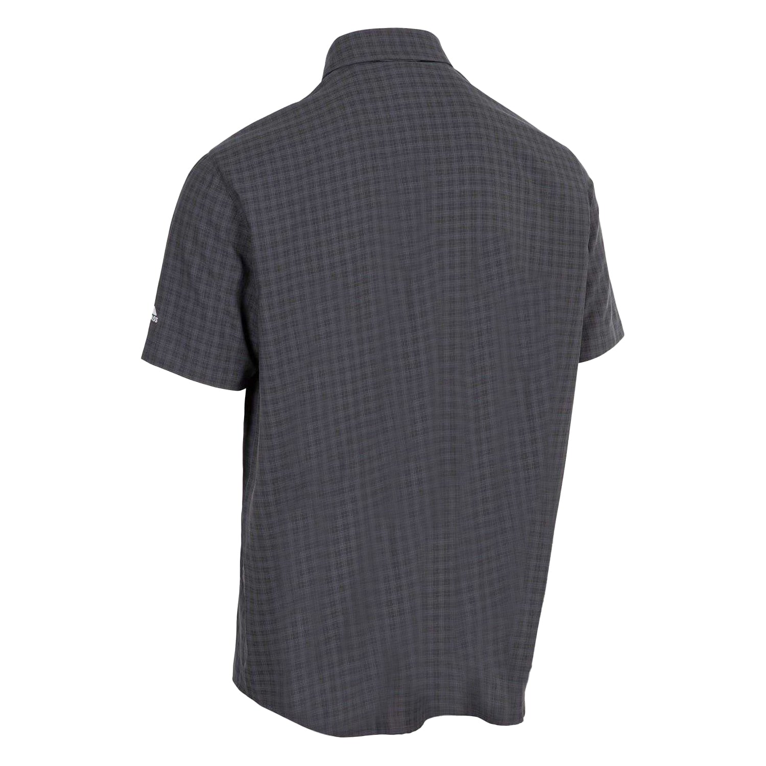 Dark Grey - Back - Trespass Mens Gilcrux Short-Sleeved Shirt
