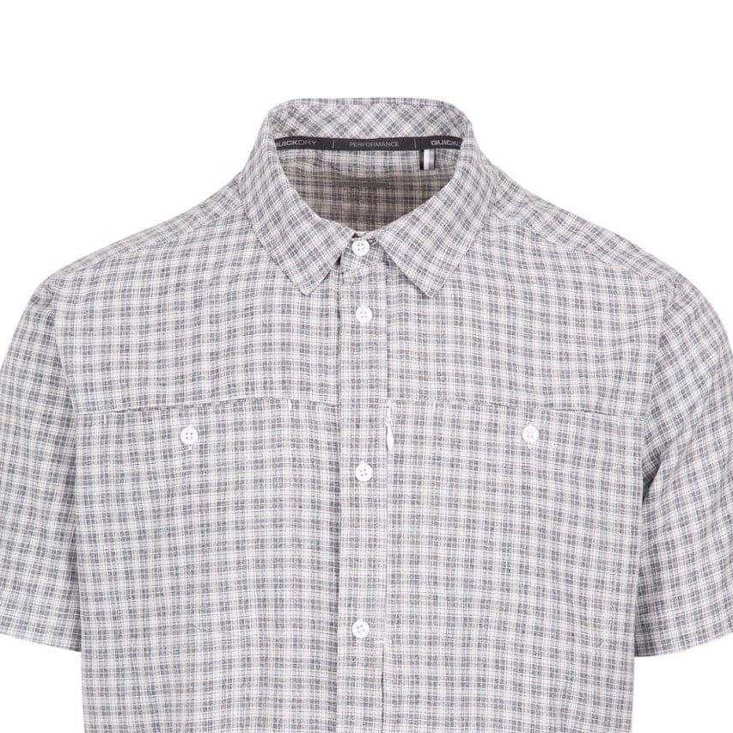 White - Side - Trespass Mens Gilcrux Short-Sleeved Shirt