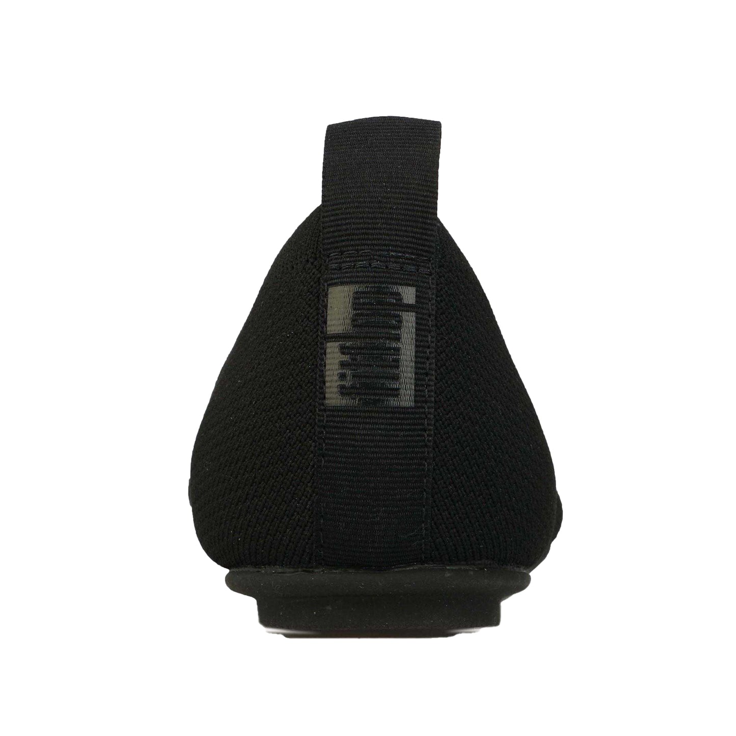 Black - Back - Fit Flop Womens-Ladies Knitted Pumps