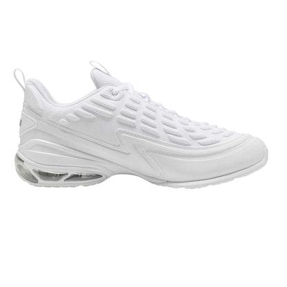 White - Front - Puma Mens Meza Logo Trainers