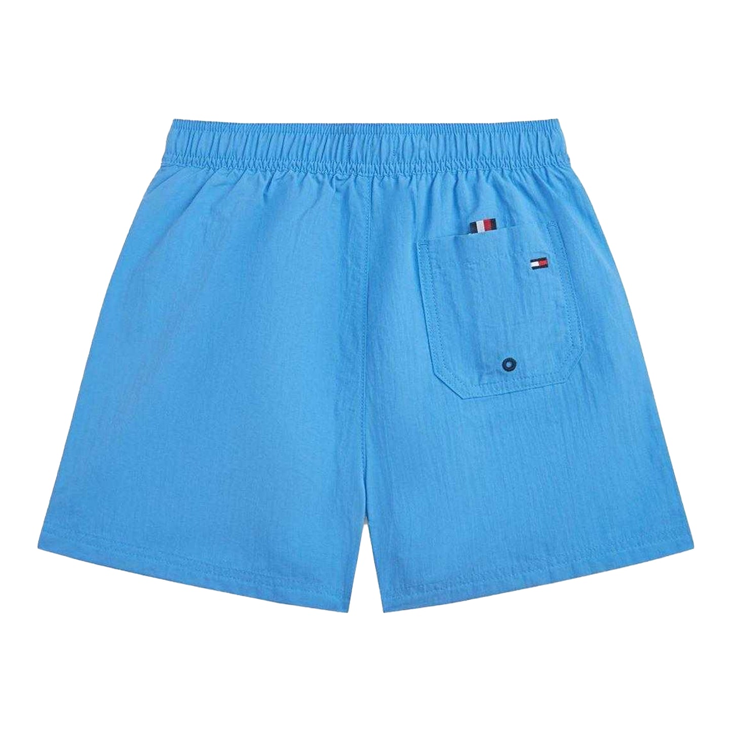Blue - Back - Tommy Hilfiger Childrens-Kids Swim Shorts