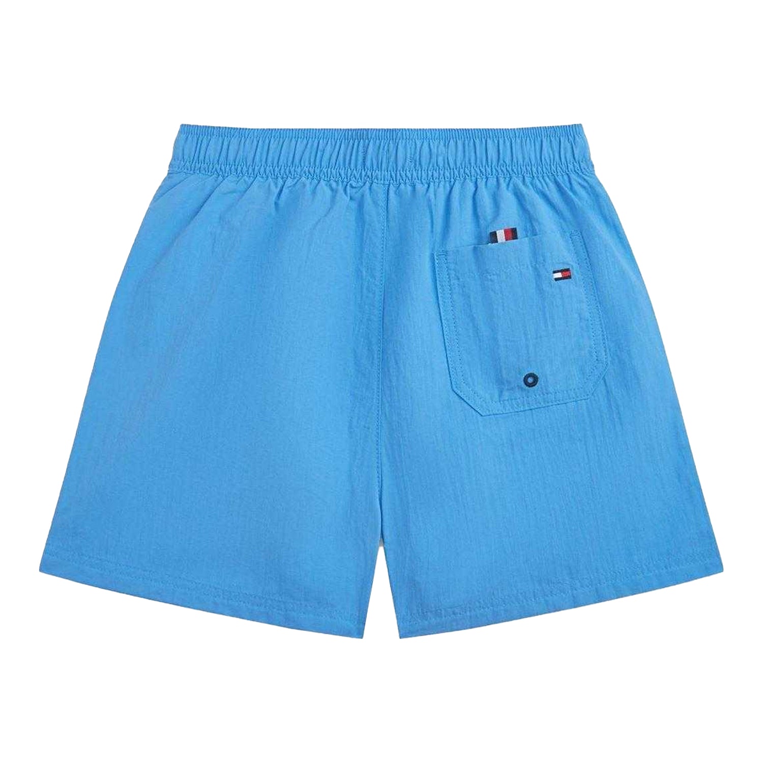 Blue - Back - Tommy Hilfiger Childrens-Kids Swim Shorts