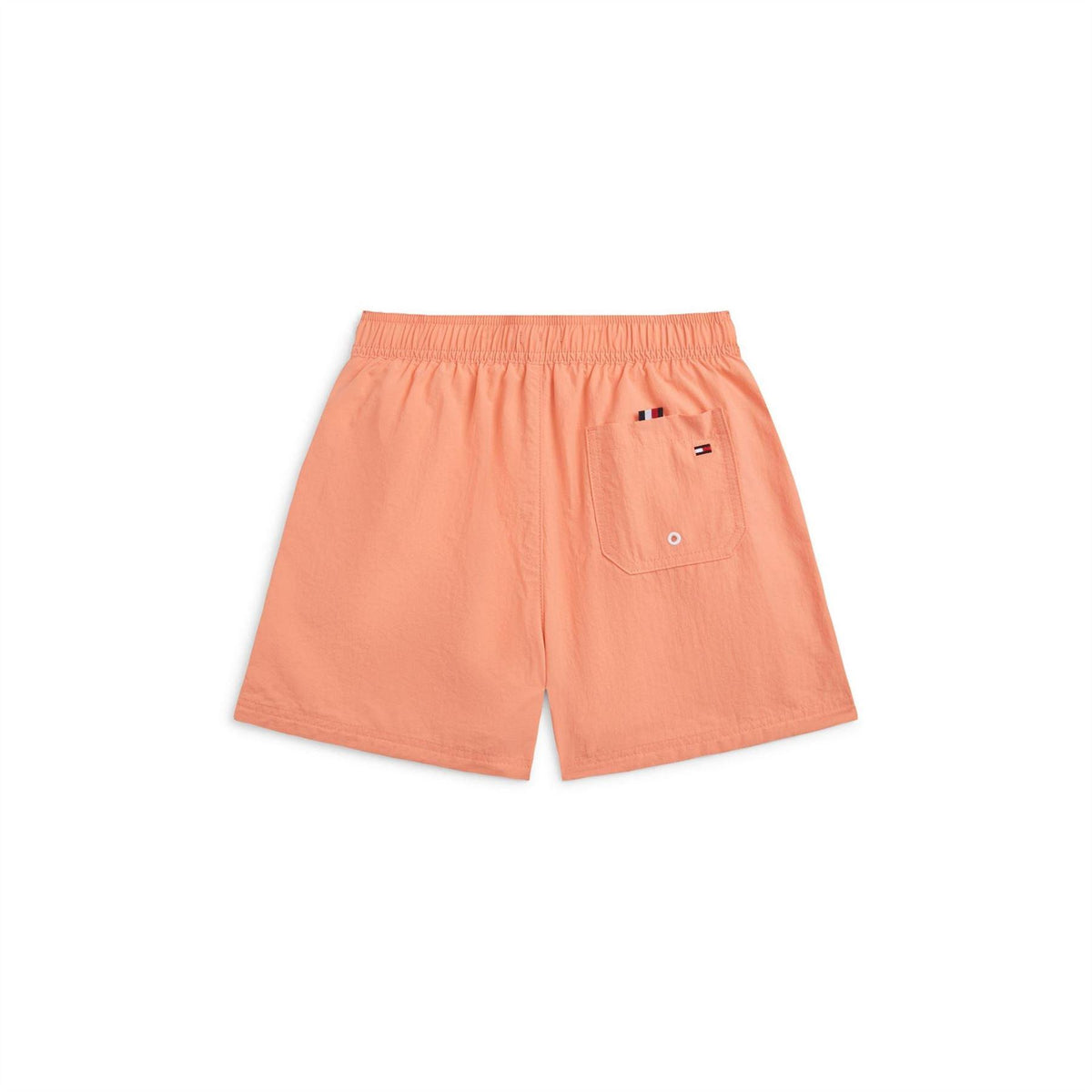 Dusk Orange - Back - Tommy Hilfiger Childrens-Kids Swim Shorts