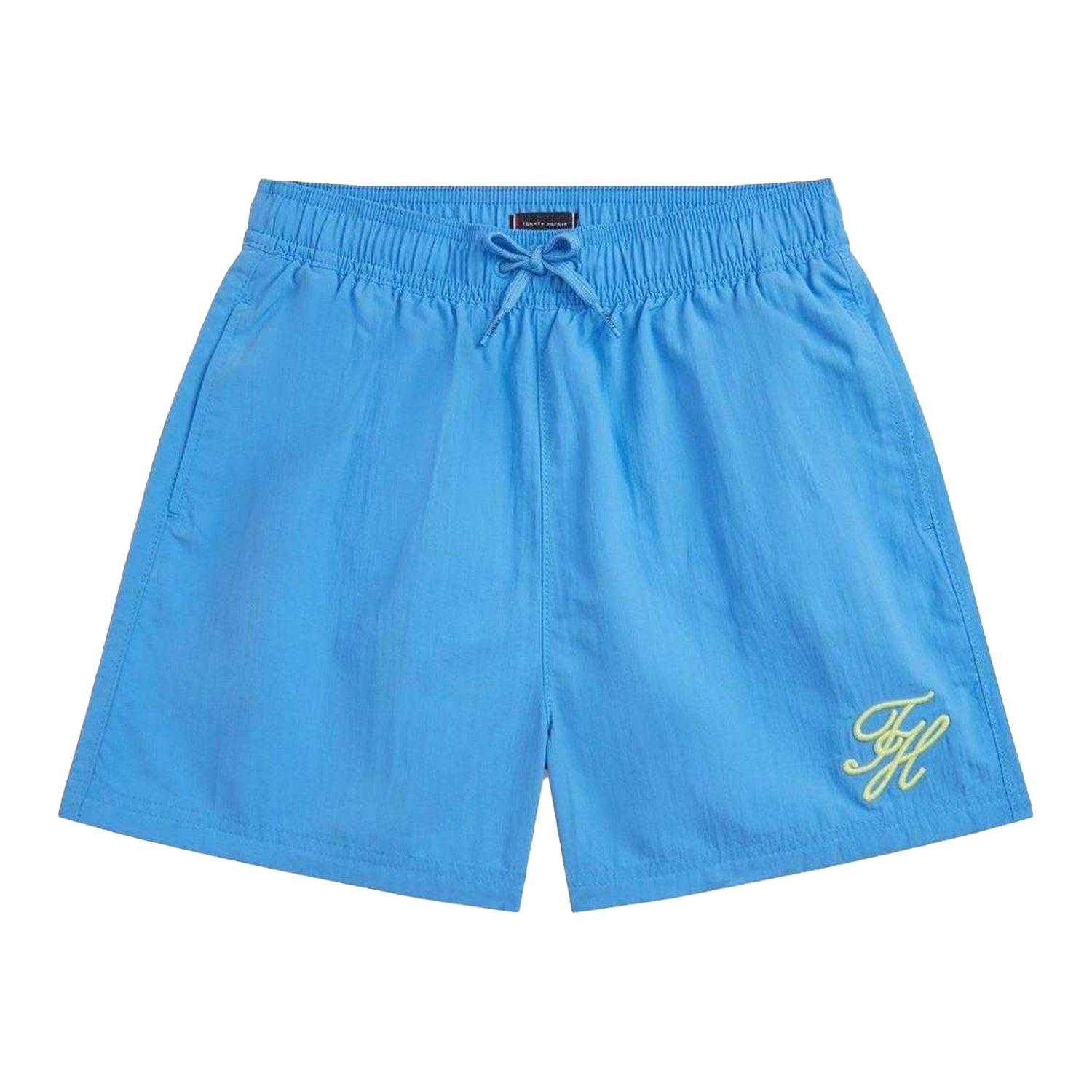 Blue - Front - Tommy Hilfiger Childrens-Kids Swim Shorts