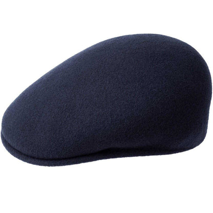 Dark Blue - Back - Kangol Unisex Adult 504 Wool Flat Cap