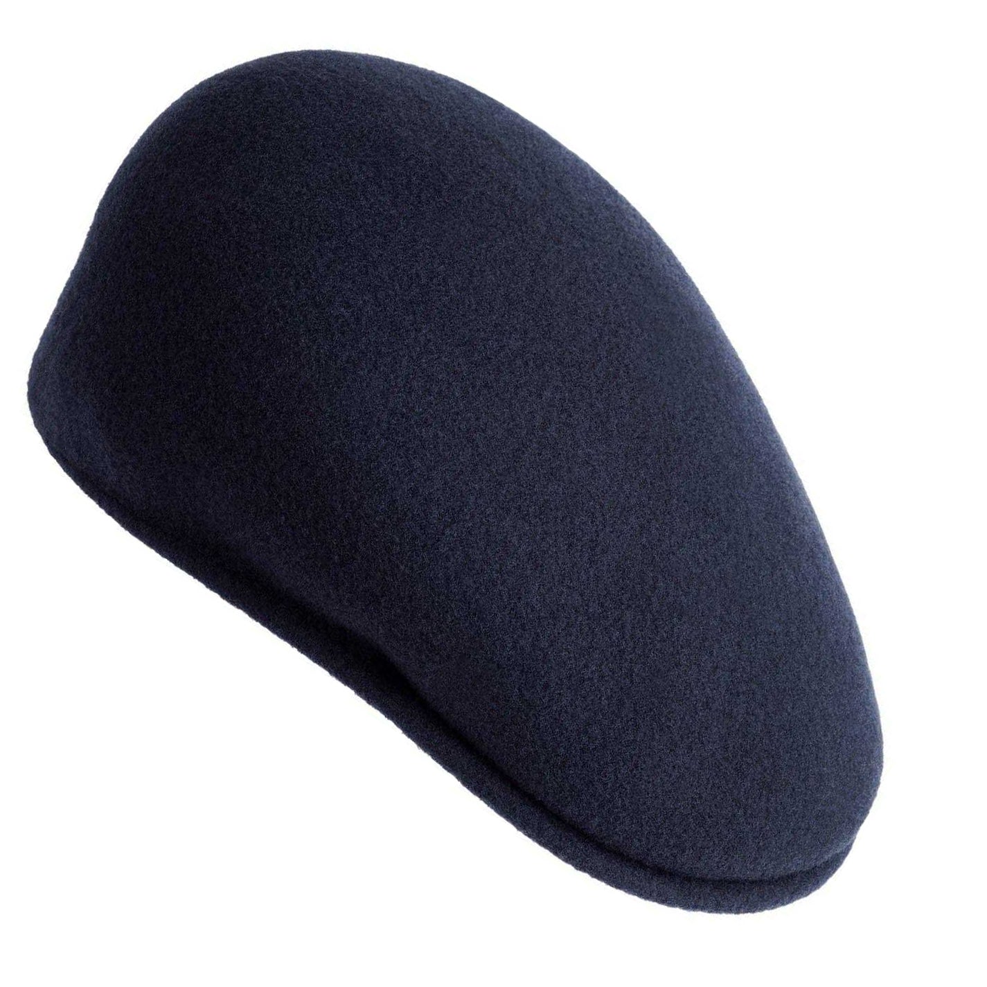Dark Blue - Side - Kangol Unisex Adult 504 Wool Flat Cap