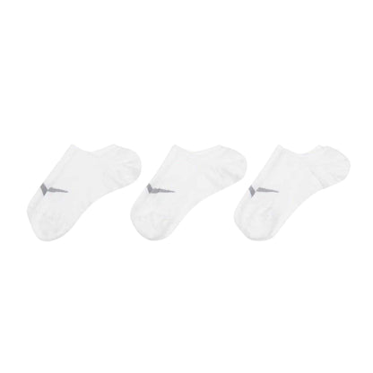 White - Back - Nike Womens-Ladies Everyday Plus Trainer Socks (Pack of 3)