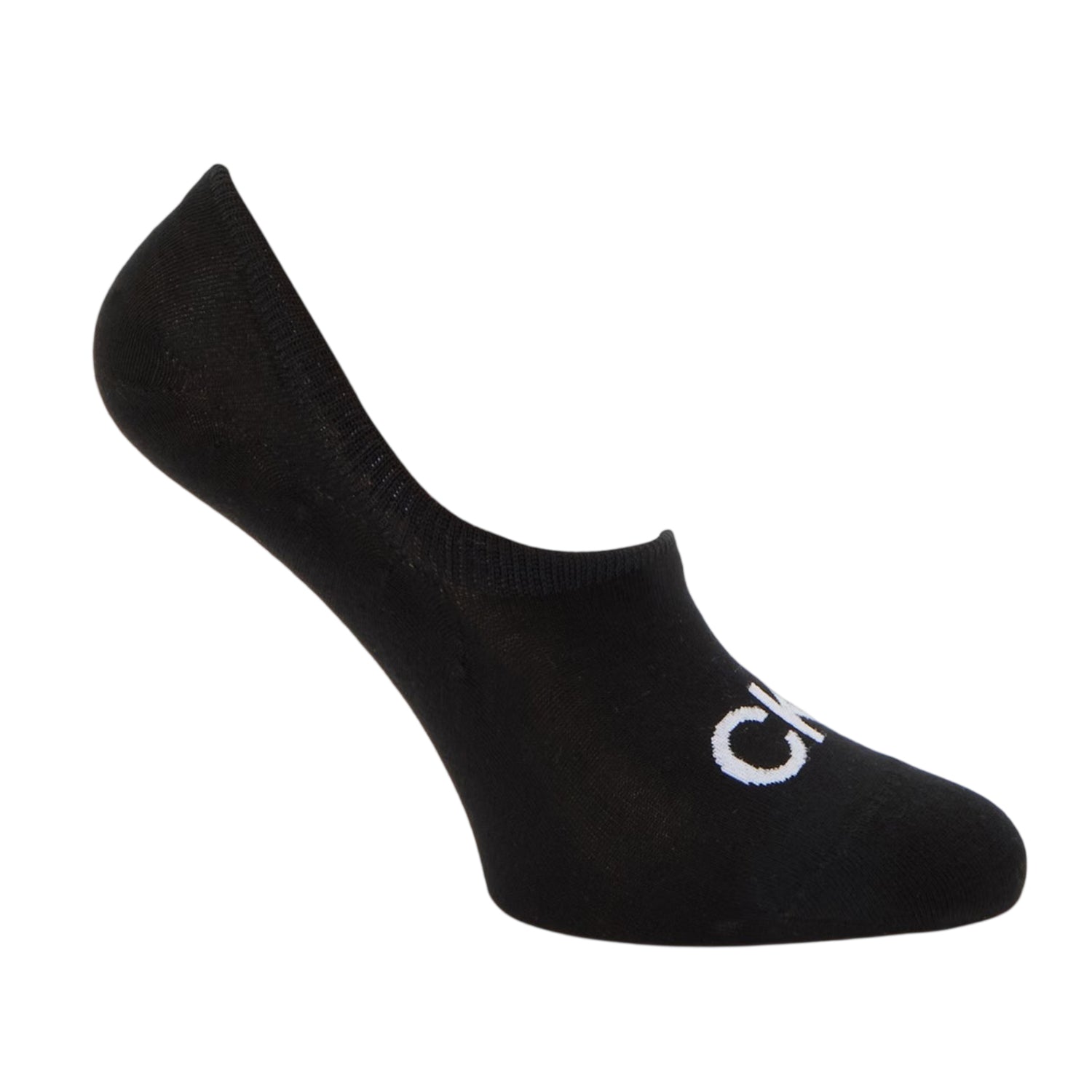 Black - Front - Calvin Klein Mens No-Show Socks