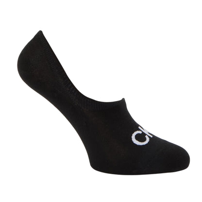 Black - Front - Calvin Klein Mens No-Show Socks