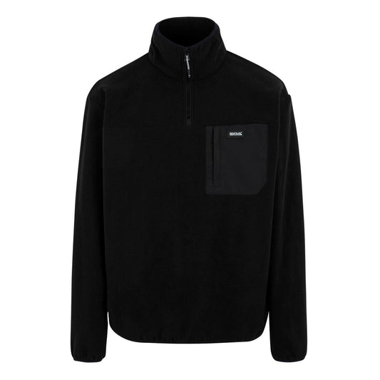 Black - Front - Regatta Unisex Adult Frankie Funnel Neck Sweatshirt