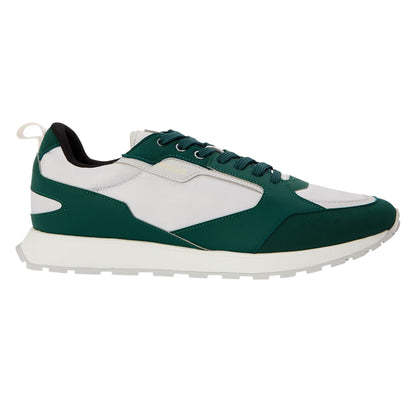 Green - Front - Hugo Mens Icelin Bamboo Trainers
