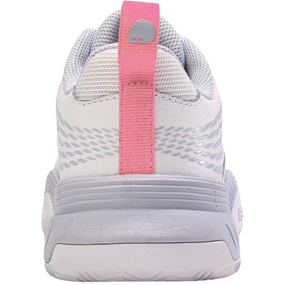 White-Pink - Back - K-Swiss Womens-Ladies SpeedEx Padel Shoes