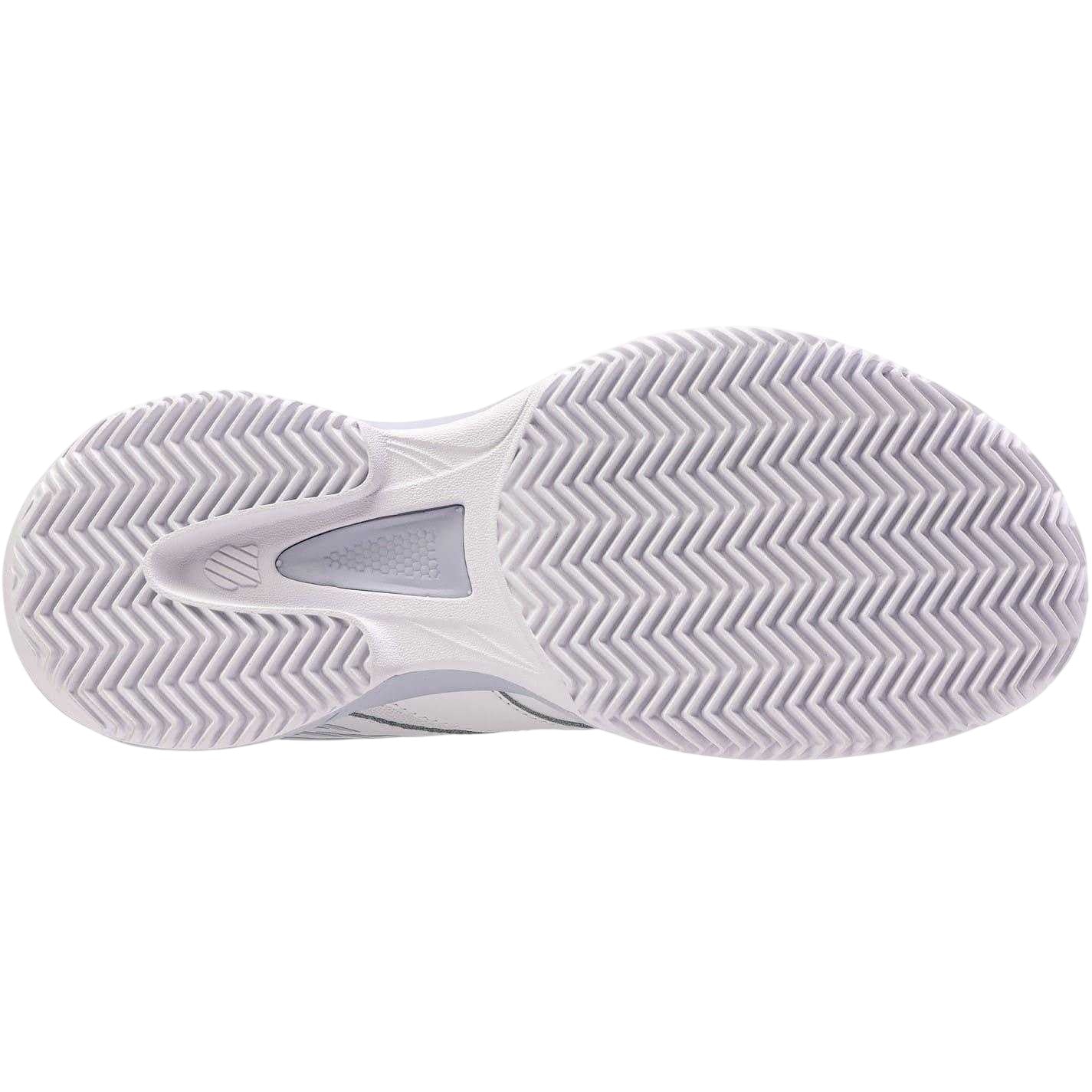 White-Pink - Side - K-Swiss Womens-Ladies SpeedEx Padel Shoes