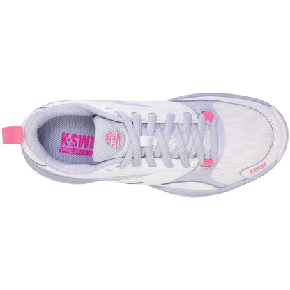 White-Pink - Lifestyle - K-Swiss Womens-Ladies SpeedEx Padel Shoes