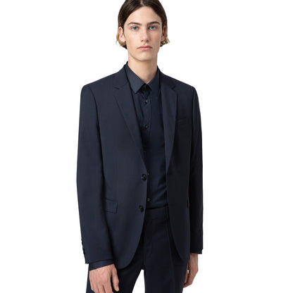 Dark Blue - Side - Hugo Mens AldonS Blazer