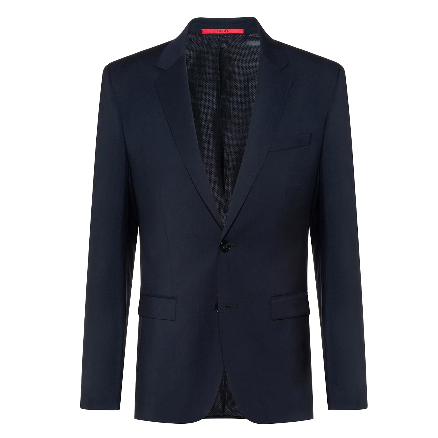 Dark Blue - Front - Hugo Mens AldonS Blazer