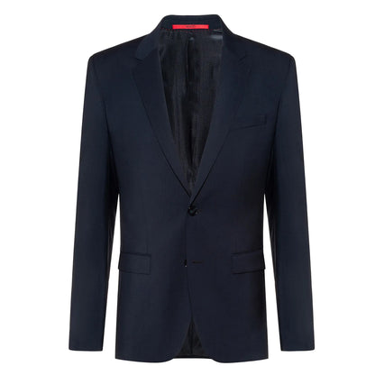 Dark Blue - Front - Hugo Mens AldonS Blazer