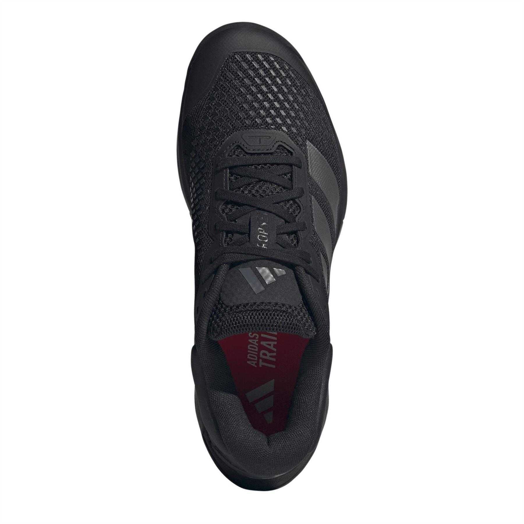 Black-Grey - Lifestyle - Adidas Mens Dropset4 Pwr Logo Shoes