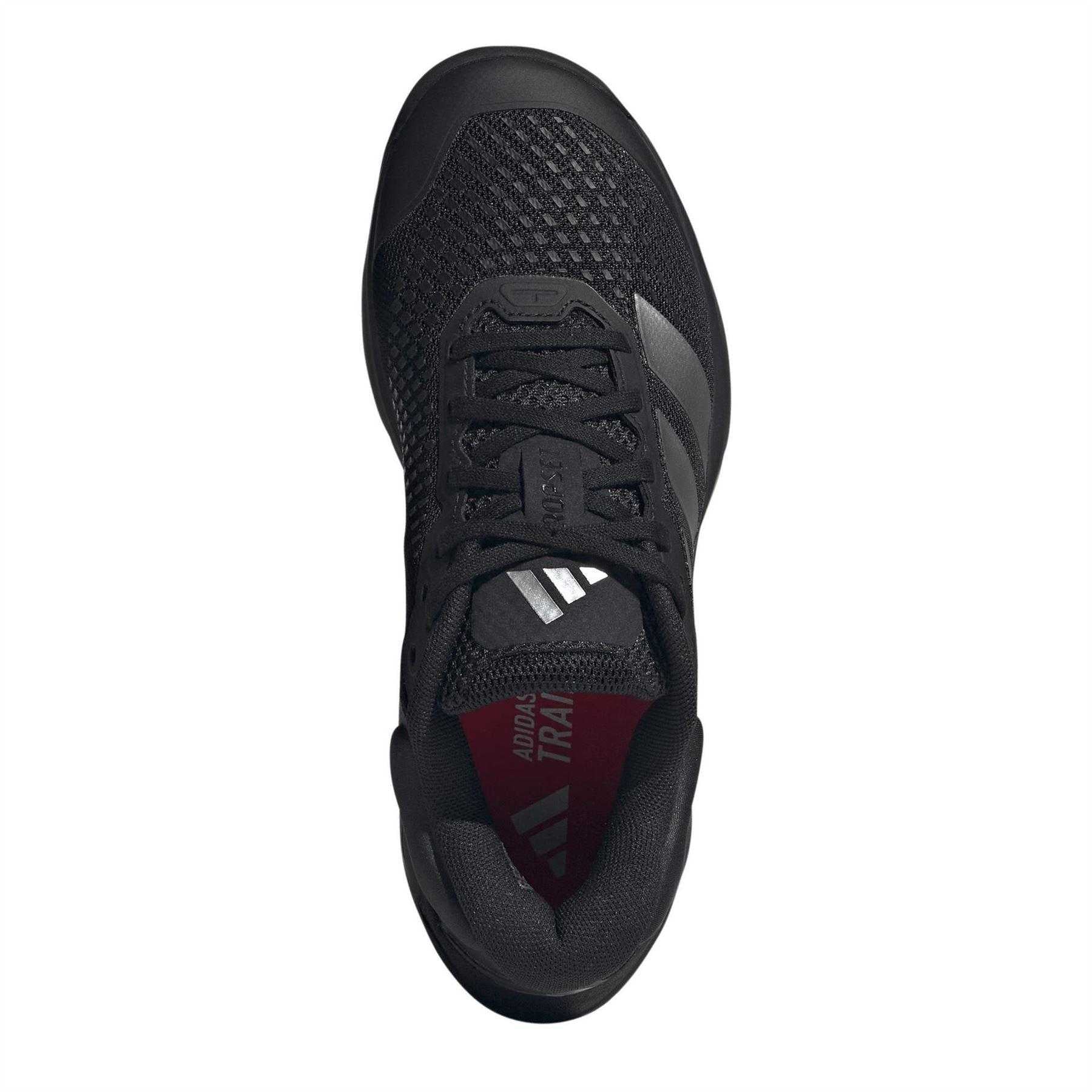 Black-Silver - Lifestyle - Adidas Mens Dropset4 Pwr Logo Shoes