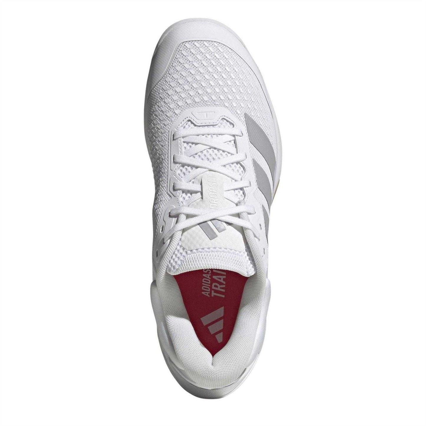 White-Silver - Lifestyle - Adidas Mens Dropset4 Pwr Logo Shoes