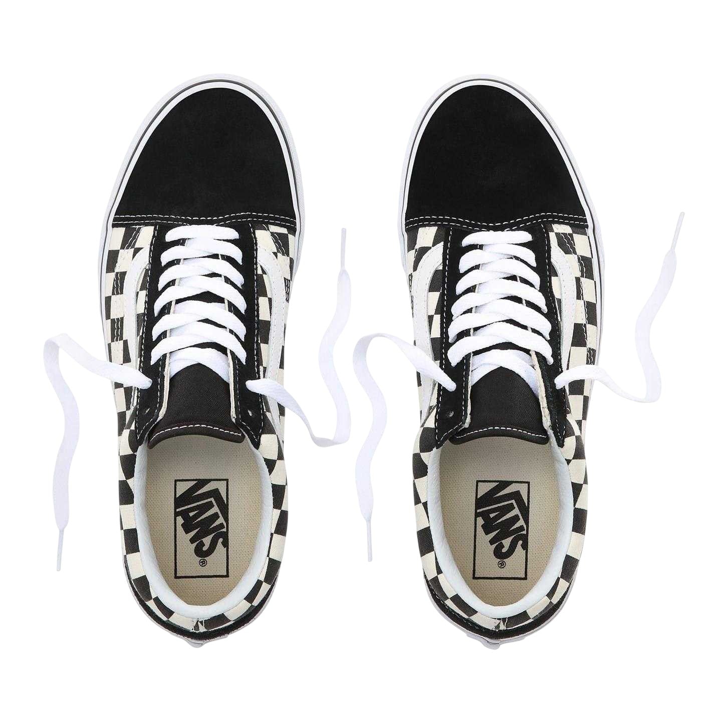 Check - Lifestyle - Vans Womens-Ladies Old Skool Suede Flat Skate Shoes