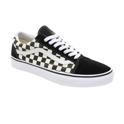 Check - Pack Shot - Vans Womens-Ladies Old Skool Suede Flat Skate Shoes