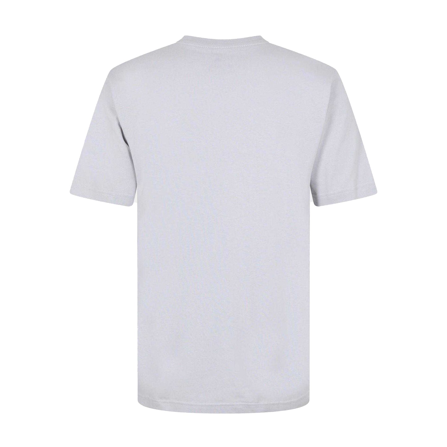 Medium Grey - Back - Adidas Mens Logo Cotton T-Shirt