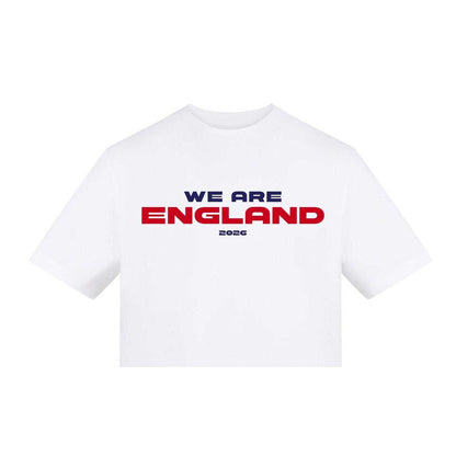 White - Side - AWD Mens We are England 2026 T-Shirt